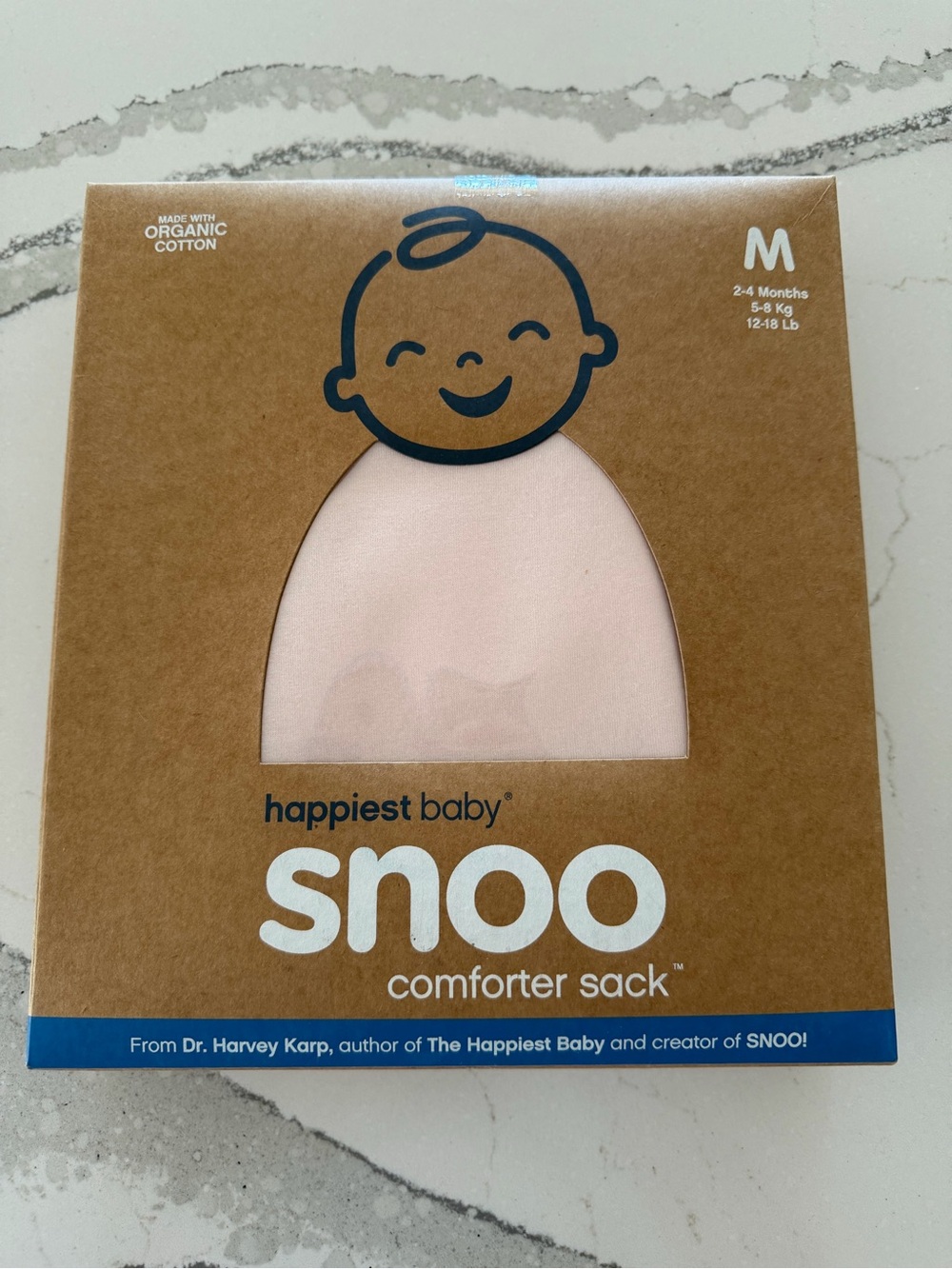 happiest baby SNOO Comforter Sack - Light Pink (M)
